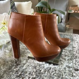 MICHAEL Michael Kors Tan Ankle Boots